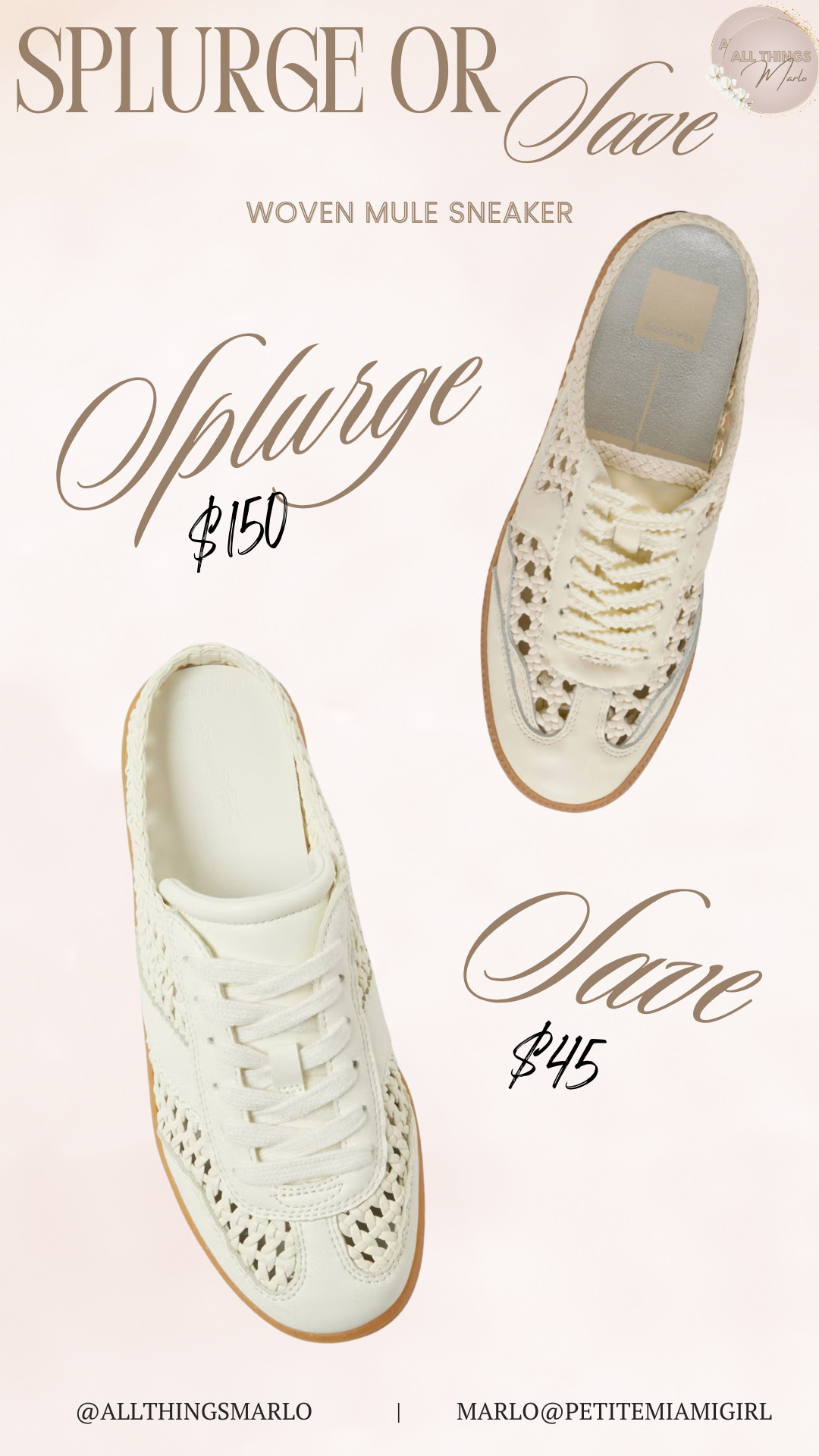 Woven Mule Sneaker 

 #LTKSeasonal #LTKWorkwear #LTKTravel