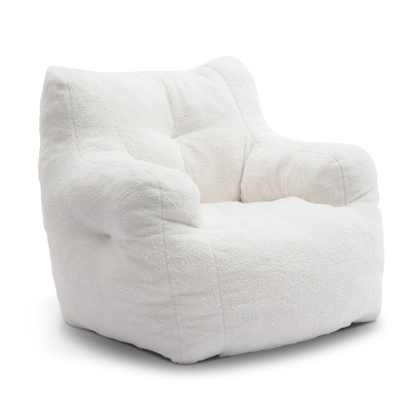 Grovelane Teddy Fabric Bean Bag Chairs & Reviews | Wayfair | Wayfair North America
