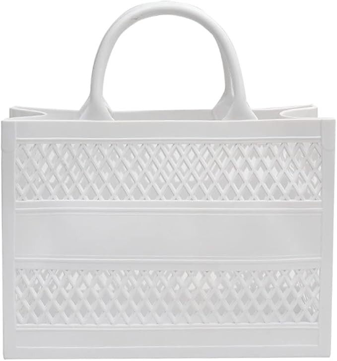 Tote Bag Purses for Women Summer Mesh Beach Tote Bag Large Capacity Shopping Basket Top Handle Ha... | Amazon (US)