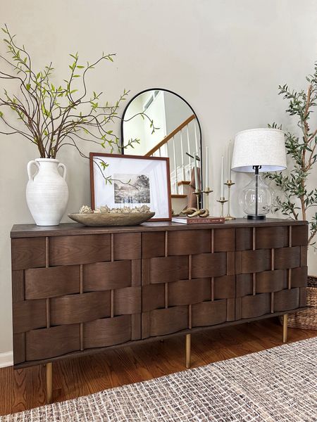 Entryway sideboard and decor 

#LTKfindsunder100 #LTKfindsunder50 #LTKhome