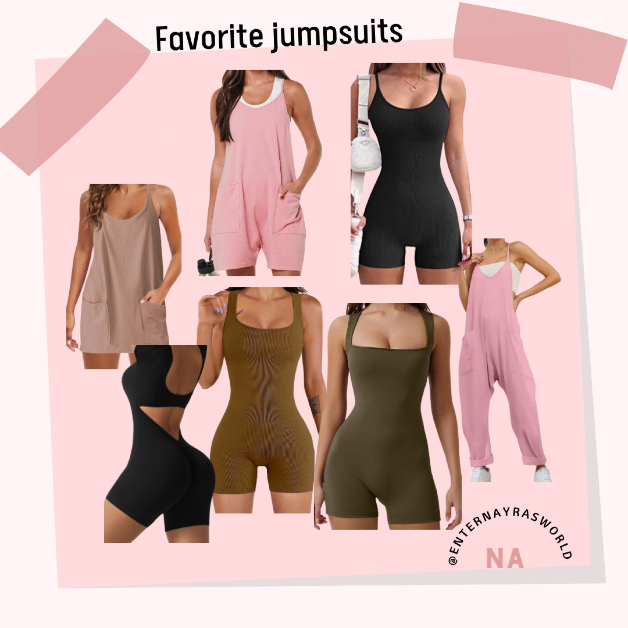Favorite jumpsuits

#LTKsalealert #LTKstyletip #LTKfindsunder50