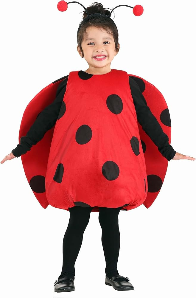 Toddler Girl's Itty Bitty Ladybug Costume | Amazon (US)