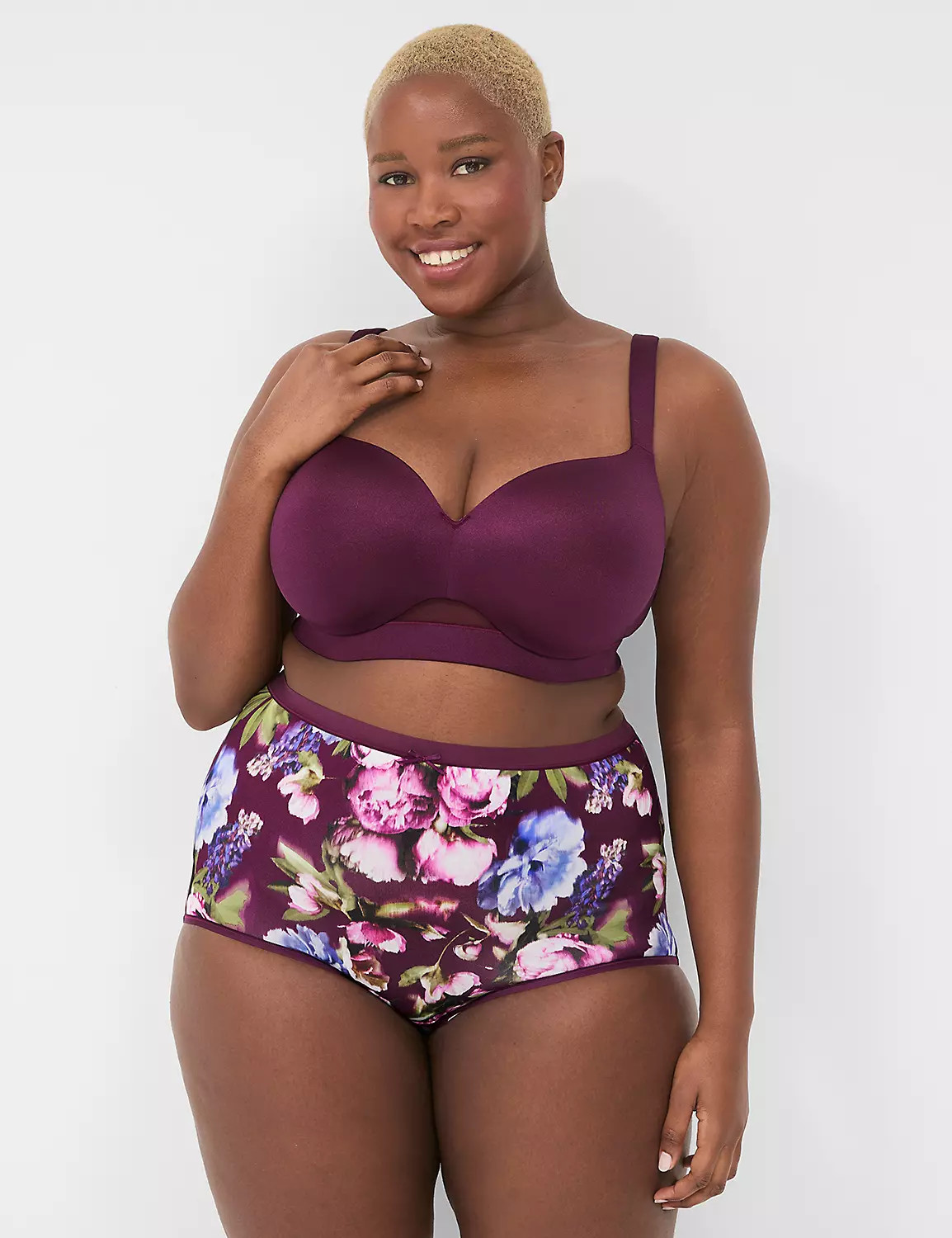 No-Show High-Waist Brief Panty | Lane Bryant (US)