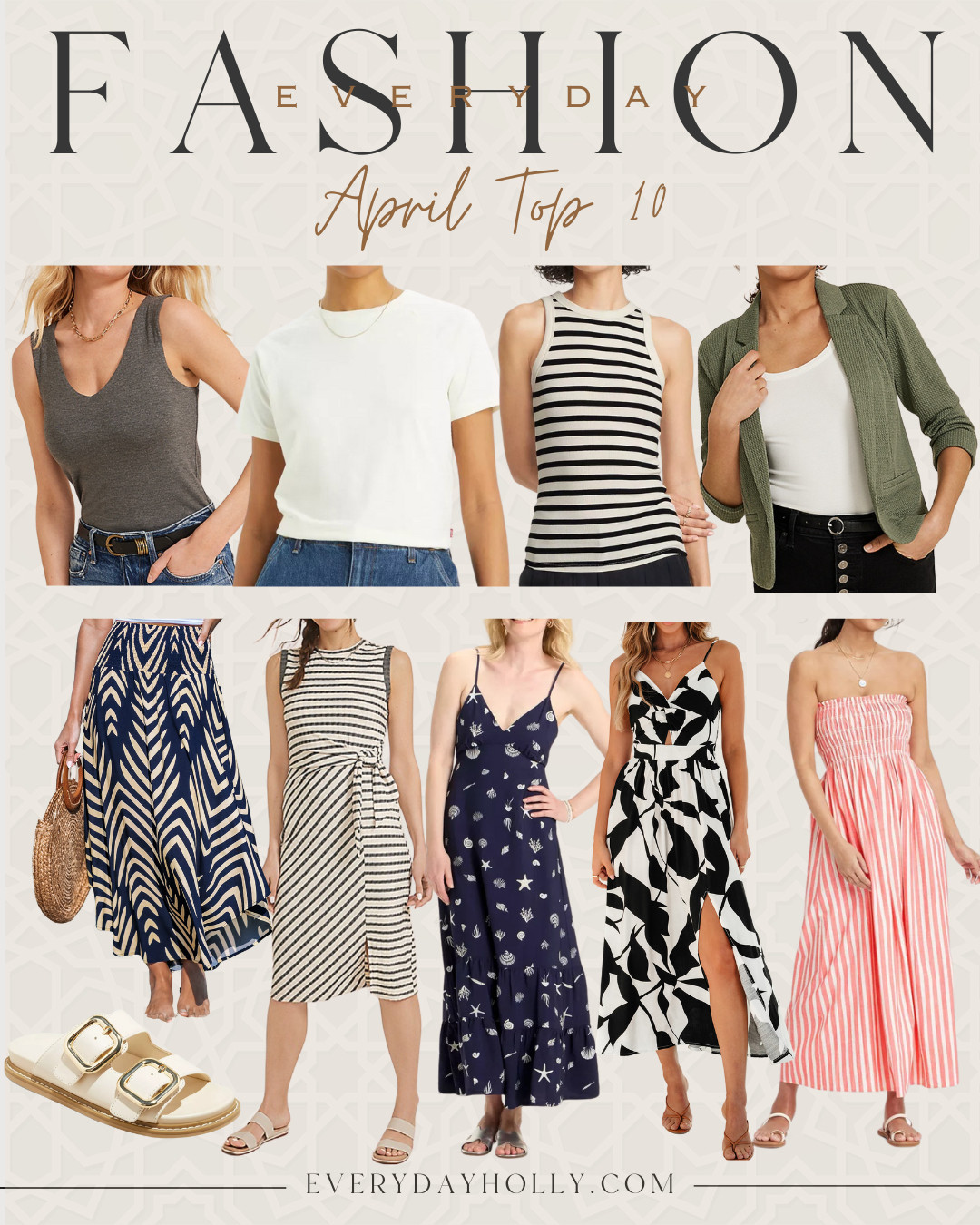 April Fashion Most Loved | April Top 10 Styles | Women's Fashion | Everyday Fashion | Petite Fashion | Seasonal Fashion | Trending Fashion 

 #LTKSeasonal #LTKFindsUnder100 #LTKShoeCrush