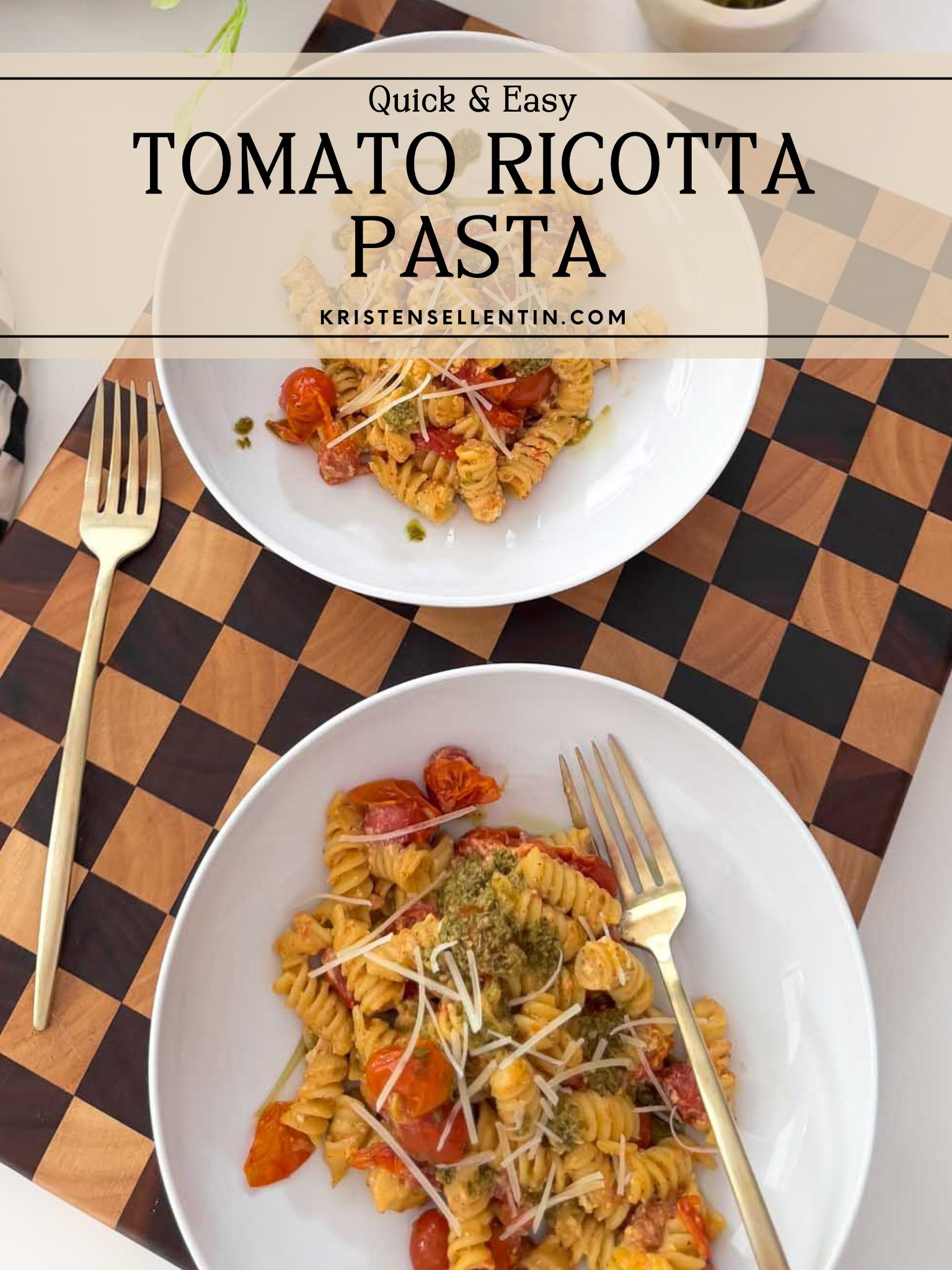 Tomato Ricotta Pasta-Ready in 30 minutes! 😍

The recipe is on my website www.kristensellentin.com

#LTKmomlife #LTKfoodie #LTKHome