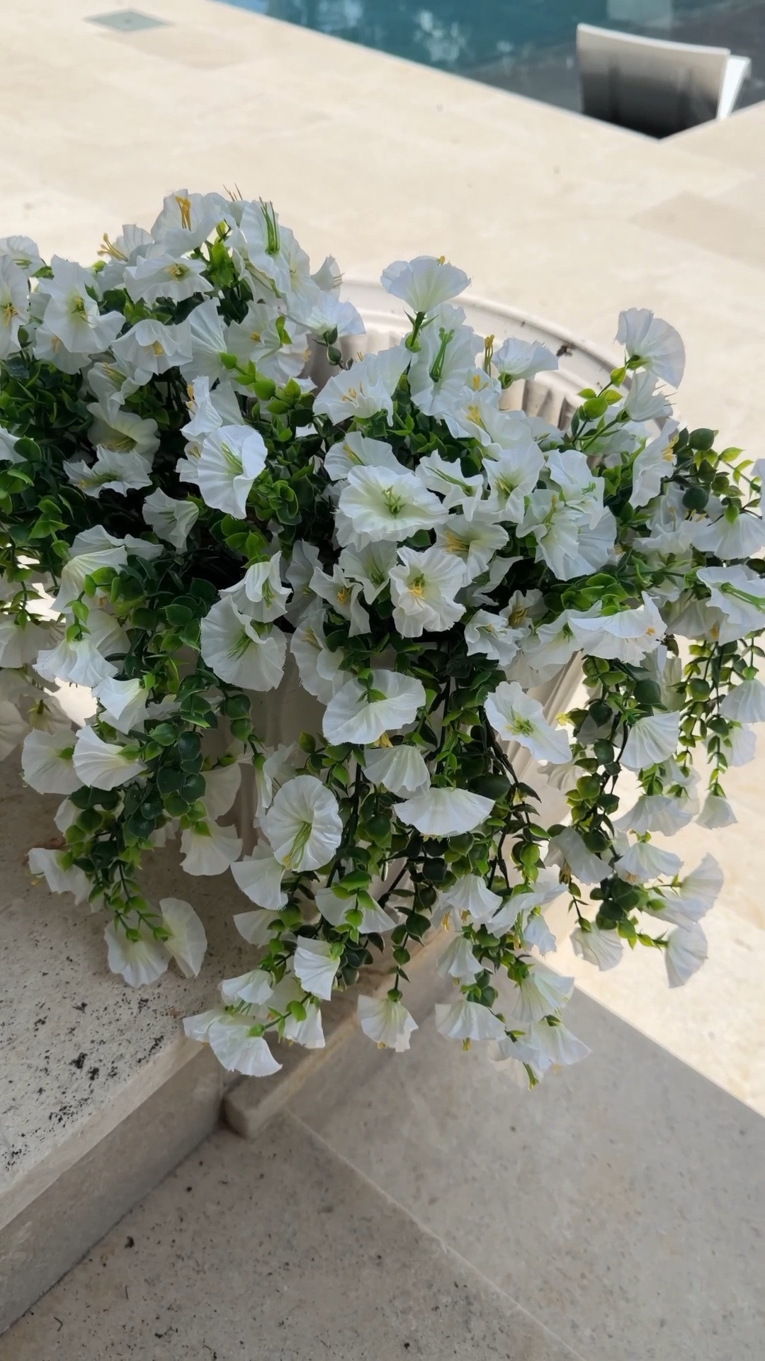 These are so good for anyone who loves the look of overflowing flower pots but doesn’t exactly have a green thumb. 🌿🤍

Filled my outdoor planters with these realistic faux flowers and they instantly made the porch look polished—no watering, no dead blooms, no guilt. 😂 Perfect for summer curb appeal and they hold up beautifully in the Texas heat. Linking these plus a few other faux outdoor plant favorites! #outdoorplanters #fauxflowers #frontporchdecor #outdoordecor #summerdecor #curbappeal #amazonhomefinds #lowmaintenancehome #outdoorliving #homedecorfinds

#LTKSaleAlert #LTKHome