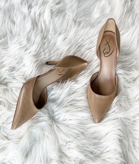 Same Edelman d’Orsay pump in several colors are included in the NSALE. These are my go-to heels due to their comfort and low heel height. I can easily walk in these babies all day! Fit is true to size. 

Nordstrom anniversary sale, work wear, day to night 

#LTKshoecrush #LTKxNSale #LTKworkwear