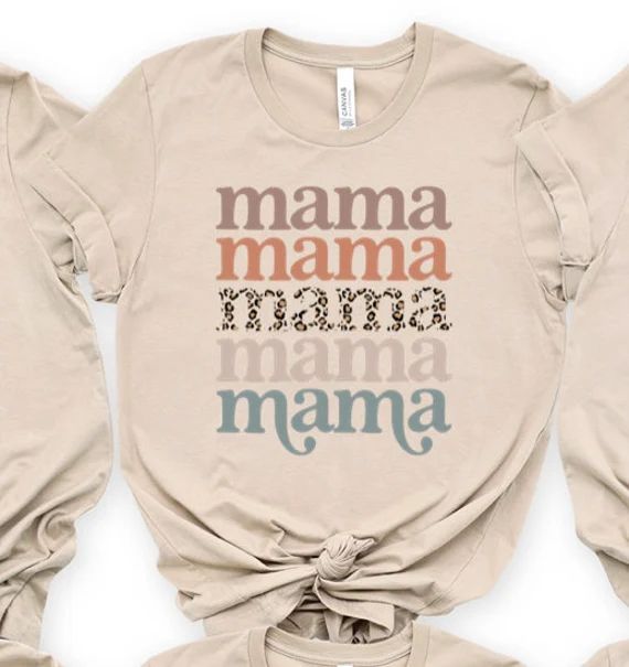 Mama Floral Sweatshirt Mom Shirt Cute Womens Clothing | Etsy Canada | Etsy (CAD)