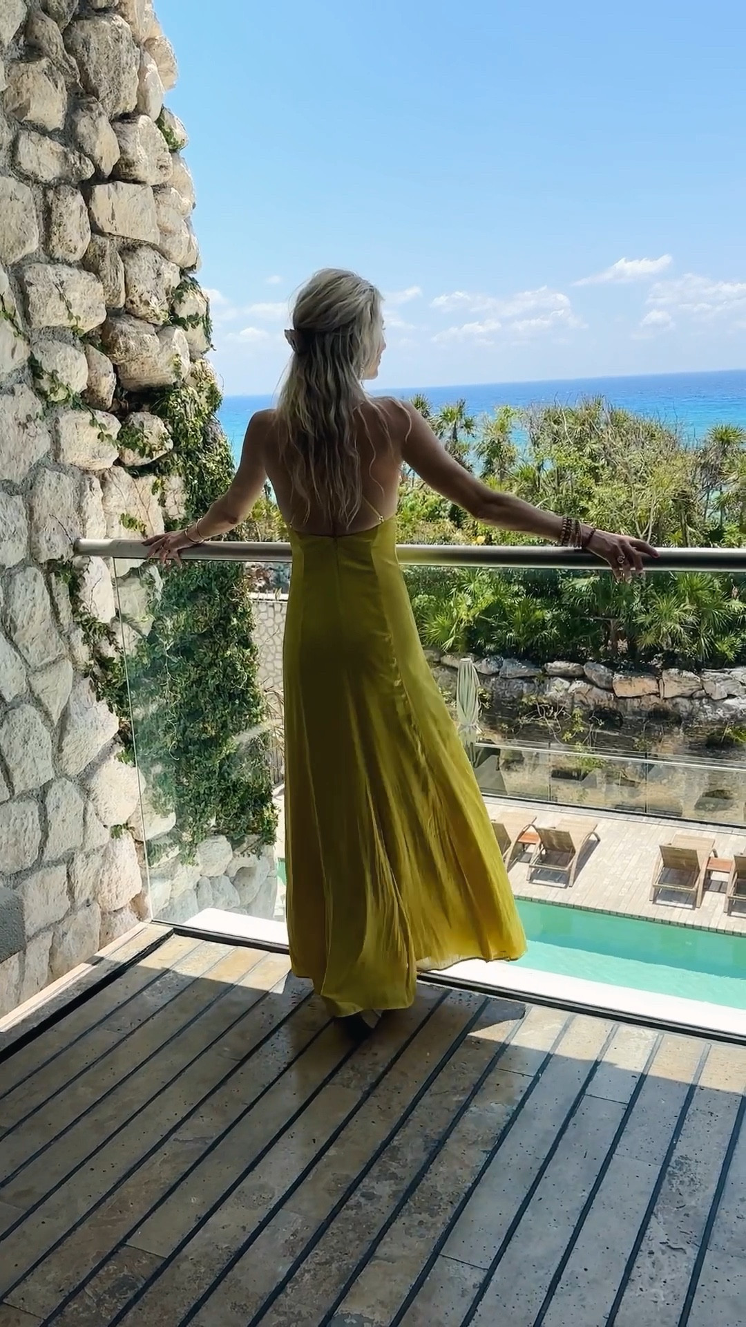 Yellow maxi gown with pearl earrings and platform heels

#LTKFestival #LTKSeasonal #LTKwedding