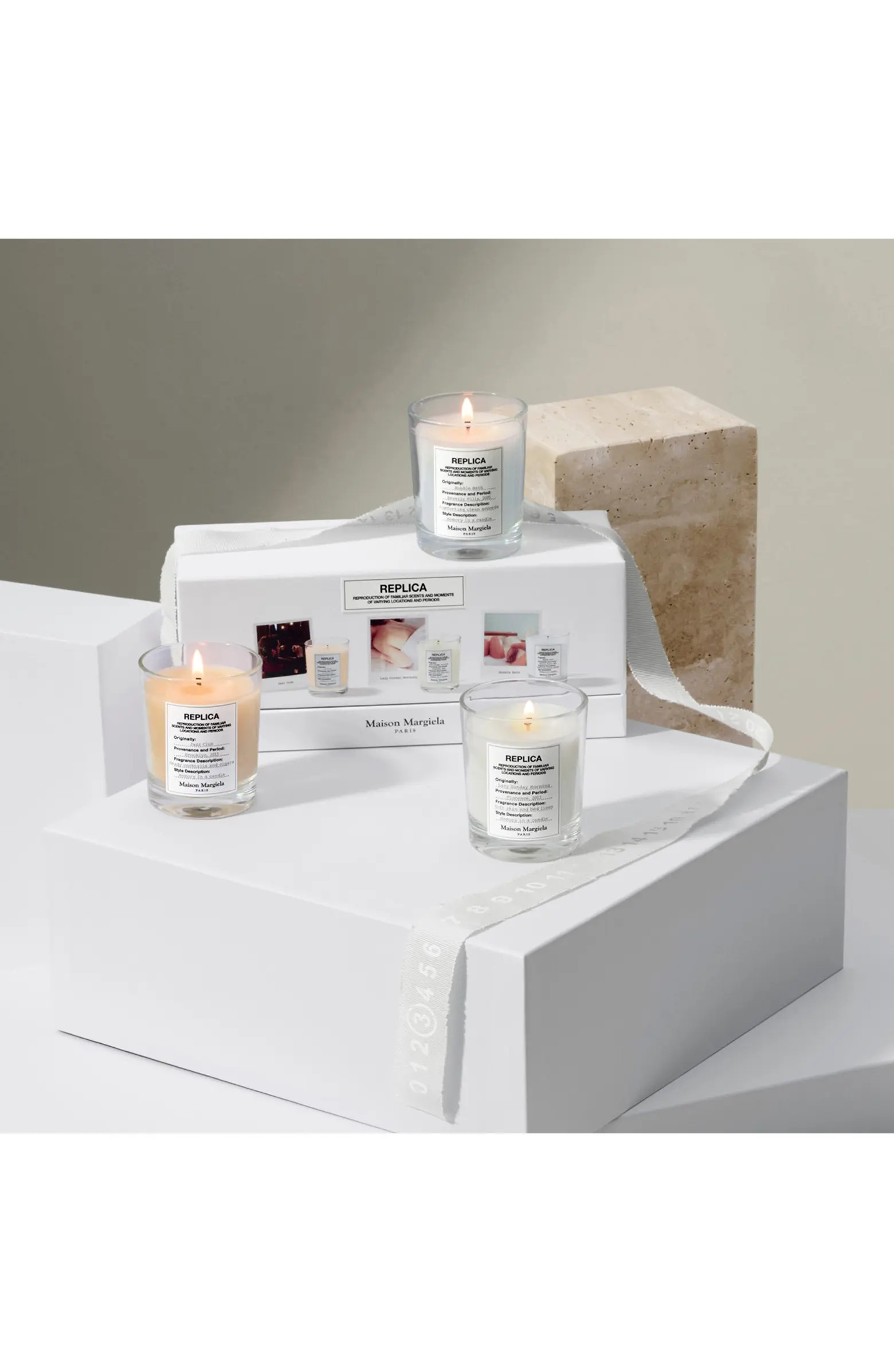 Maison Margiela Replica 3-Piece Scented Candle Set (Limited Edition) $126 Value | Nordstrom | Nordstrom