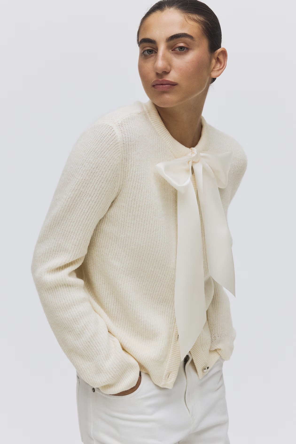 Bow-Detail Cardigan | H&M (US + CA)