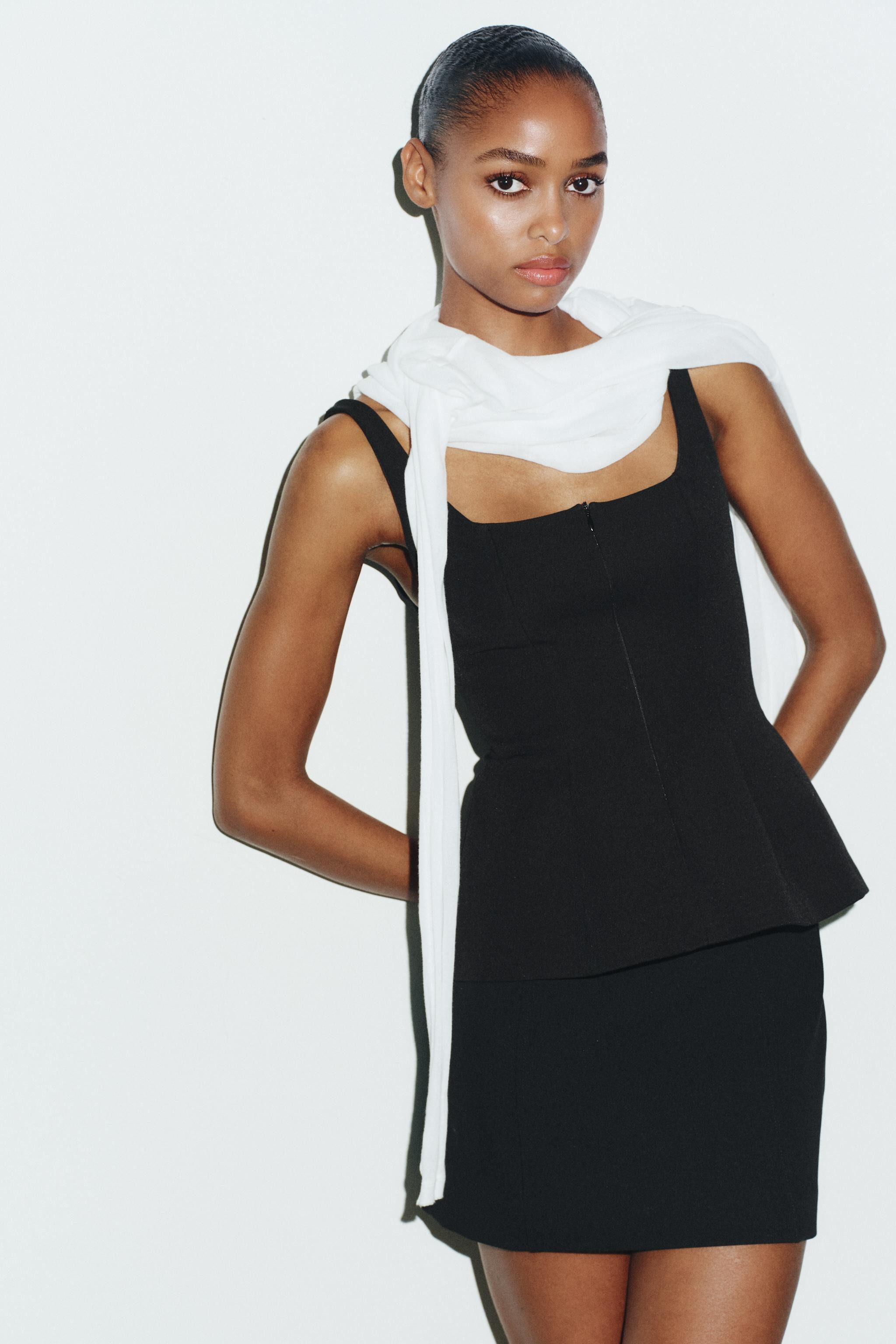 HIGH-WAIST MINI SKIRT | Zara UK