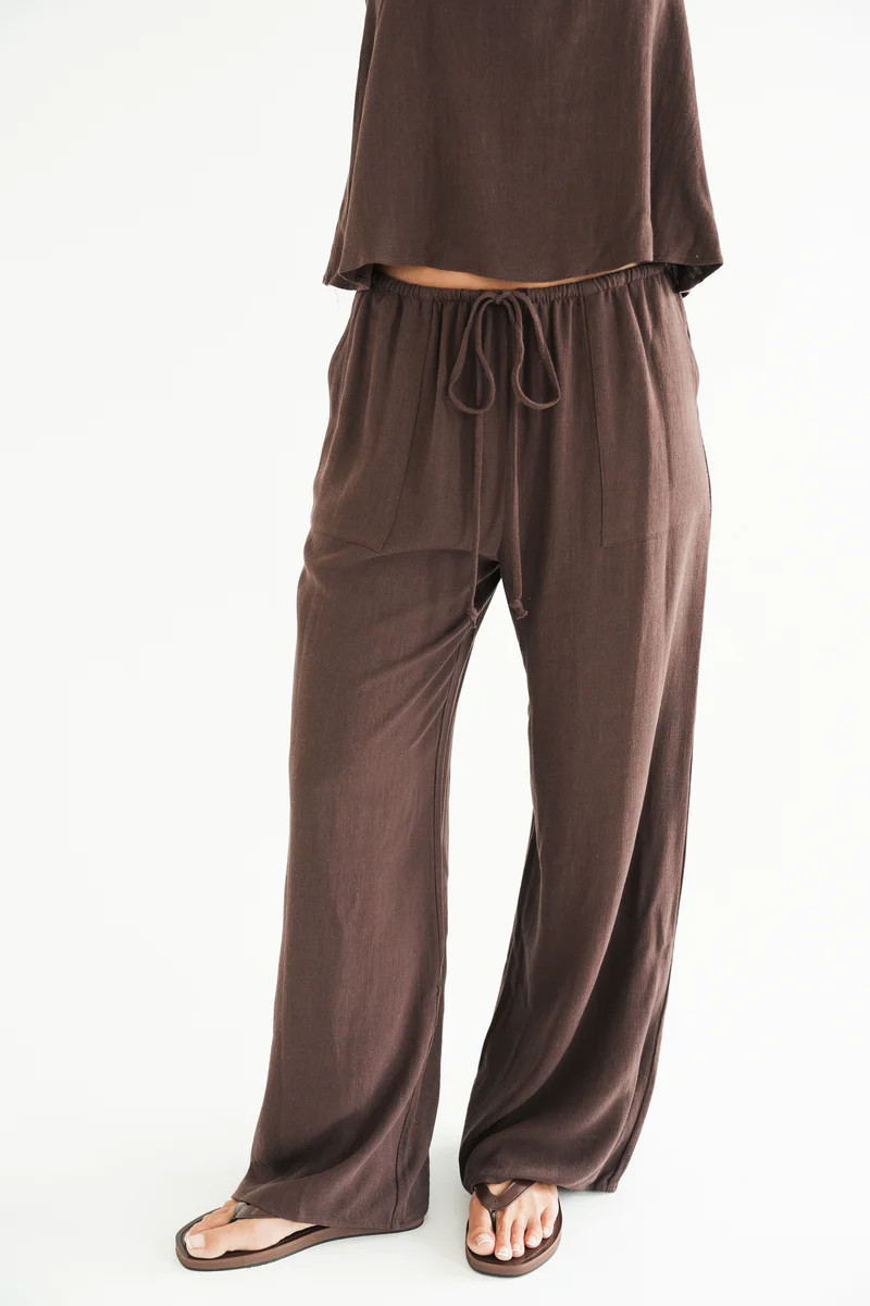 Isla Linen Pants | Carly Jean Los Angeles