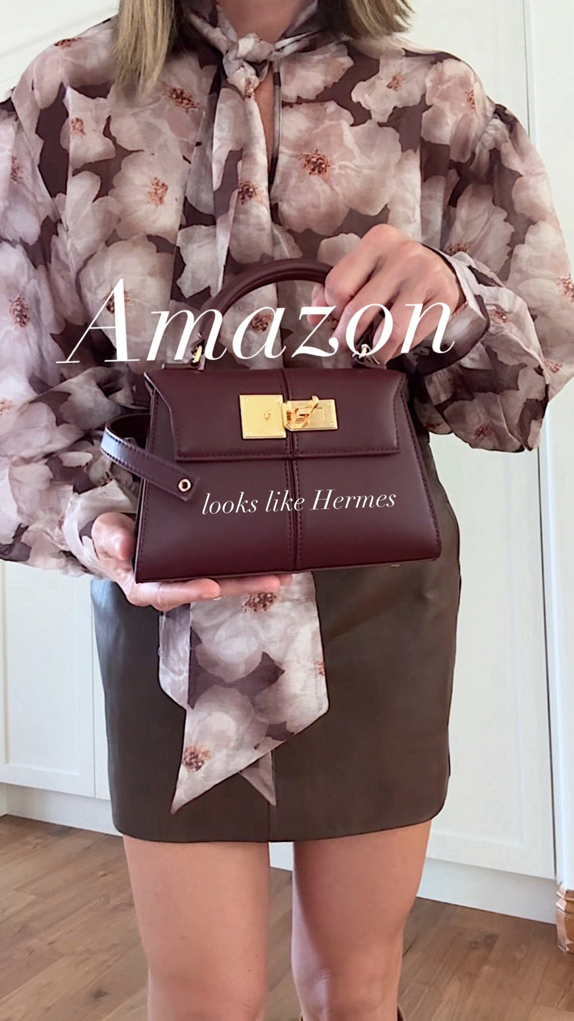 Designer inspired bag from Amazon 

#LTKSeasonal #LTKFindsUnder50 #LTKFindsUnder100