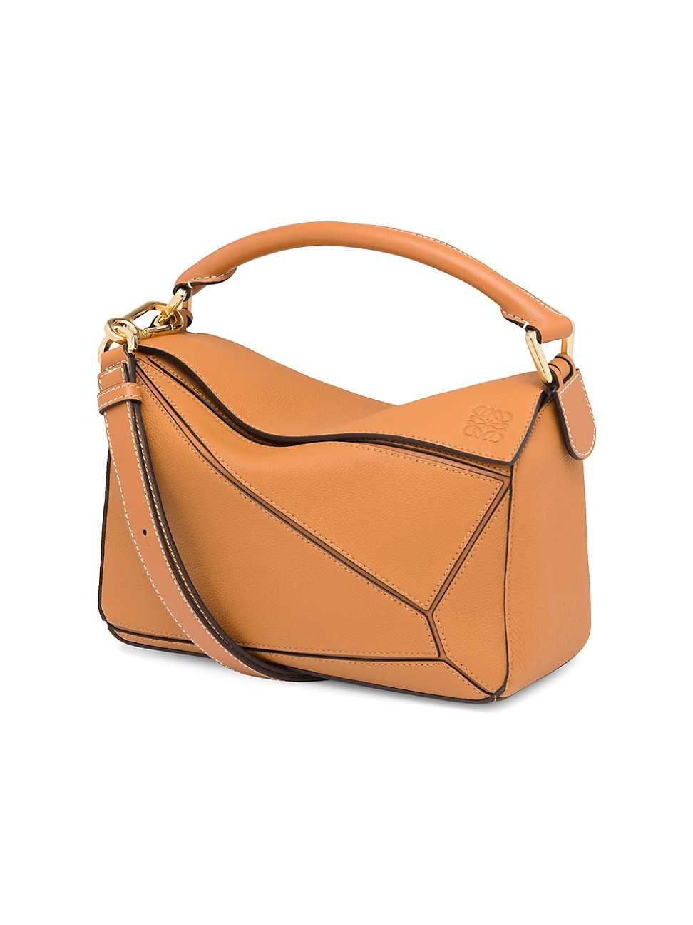 Women's Mini Puzzle Leather Bag - Tan | Saks Fifth Avenue