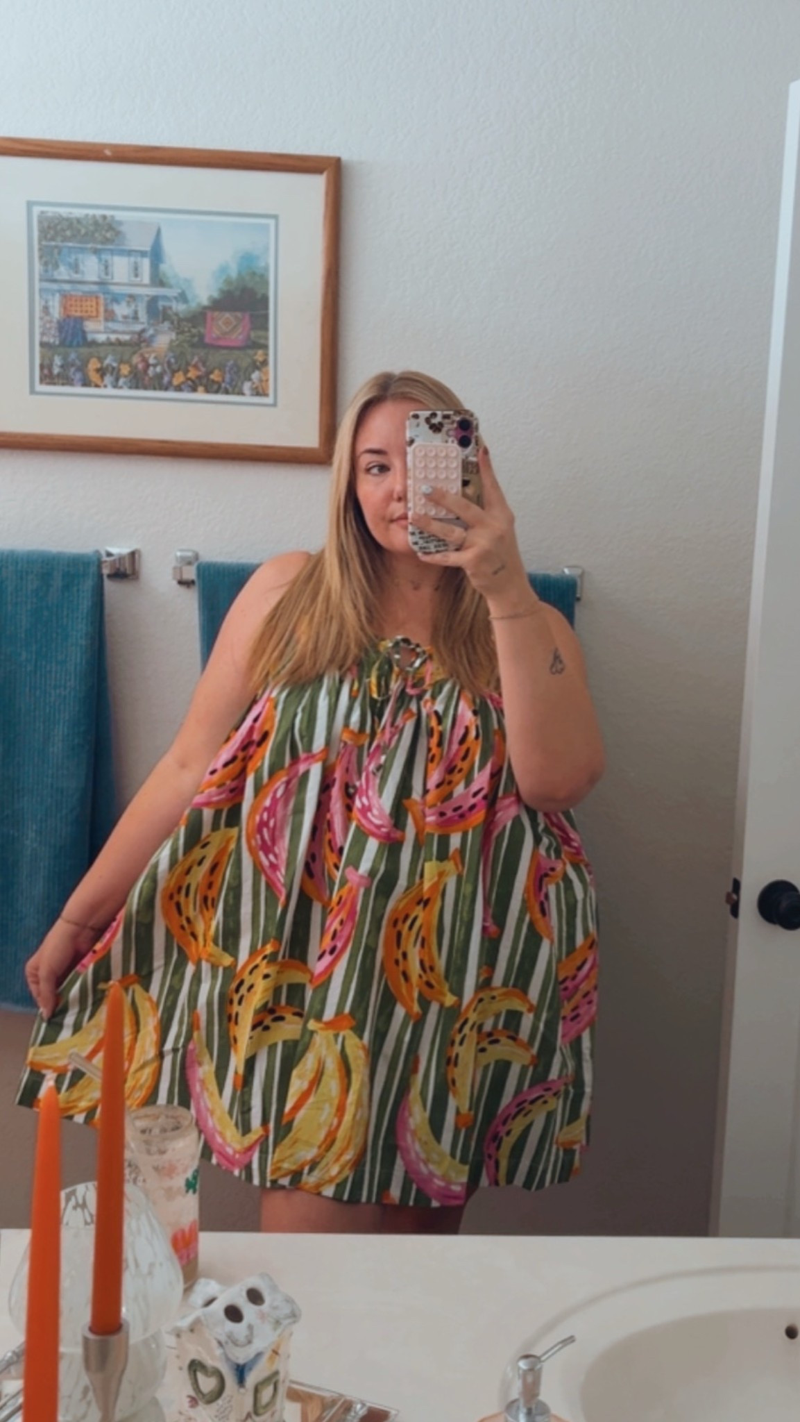 My fav #walmartfind EVER - the stunning #freeassembly banana dress! Perfect for summer #walmart #summerootd

#LTKootd #LTKMidsize