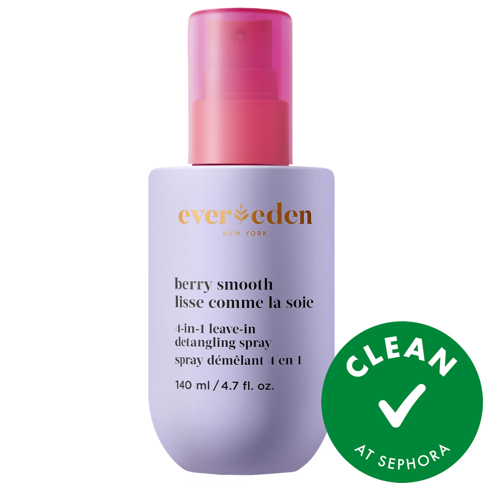 Evereden Kids Berry Smooth 4-in-1 Leave-In Detangling Spray 4.7 oz / 140 mL | Sephora (US)