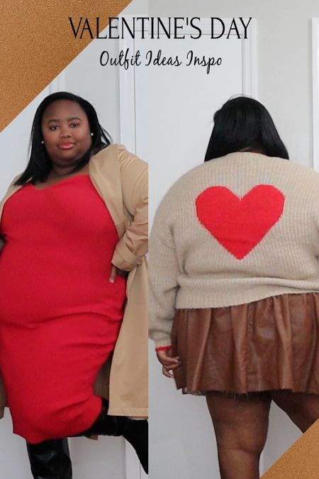 Valentine’s Day Outfit Inspiration, red outfits, pink outfits, date night ideas

#LTKmidsize #LTKstyletip #LTKplussize