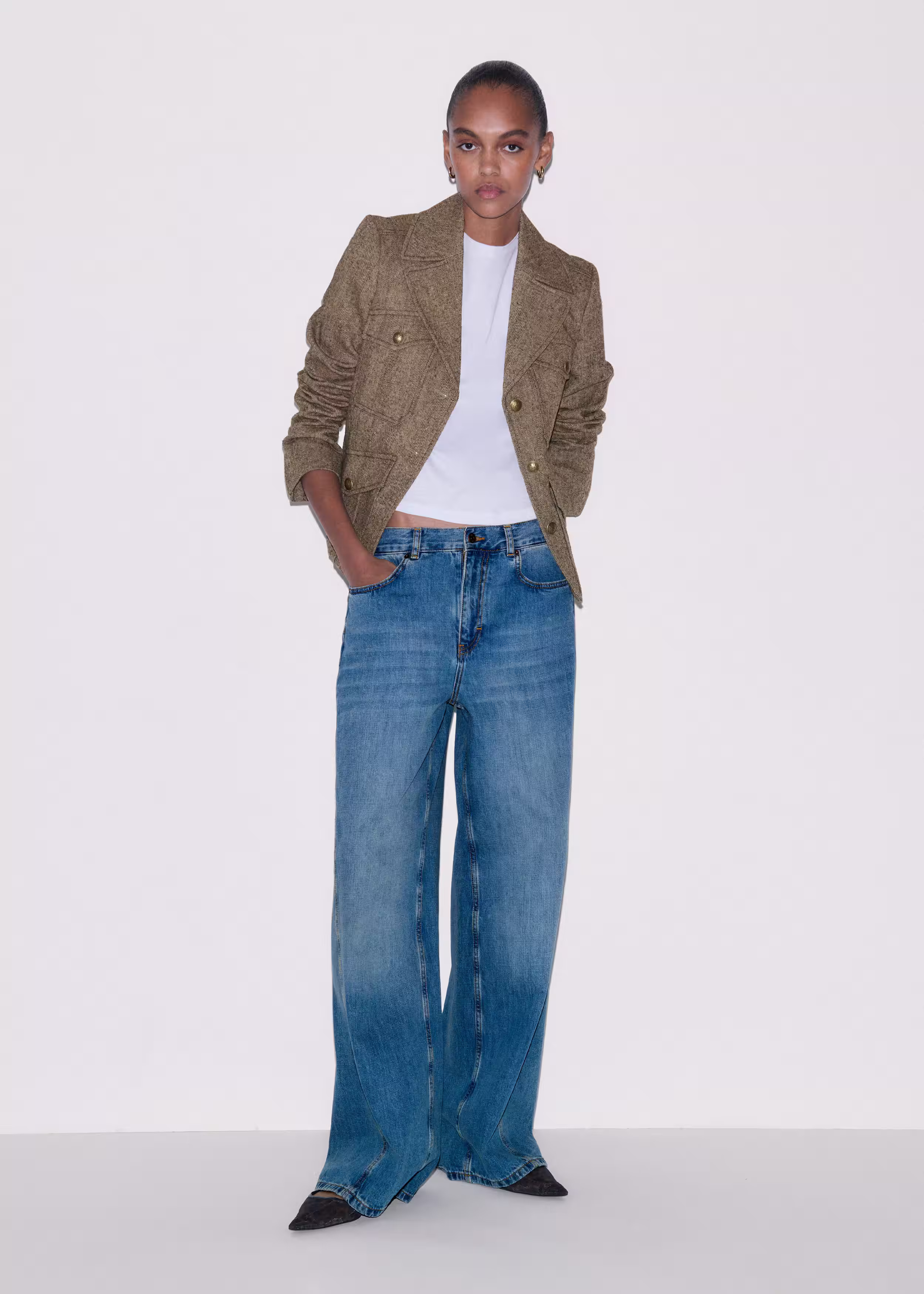 Military Jacket Wool Blend | ME+EM US