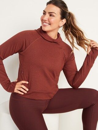 CozeCore Cropped Performance Hoodie for Women | Old Navy (US)