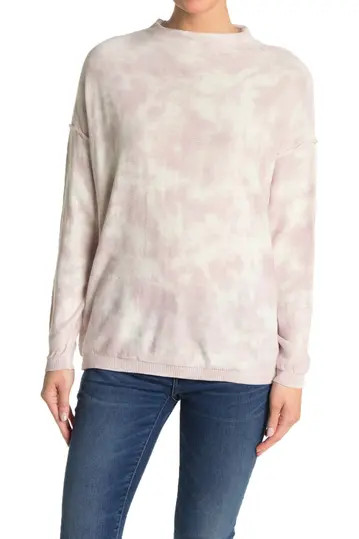 Tie Dye Mock Neck Sweater | Nordstrom Rack