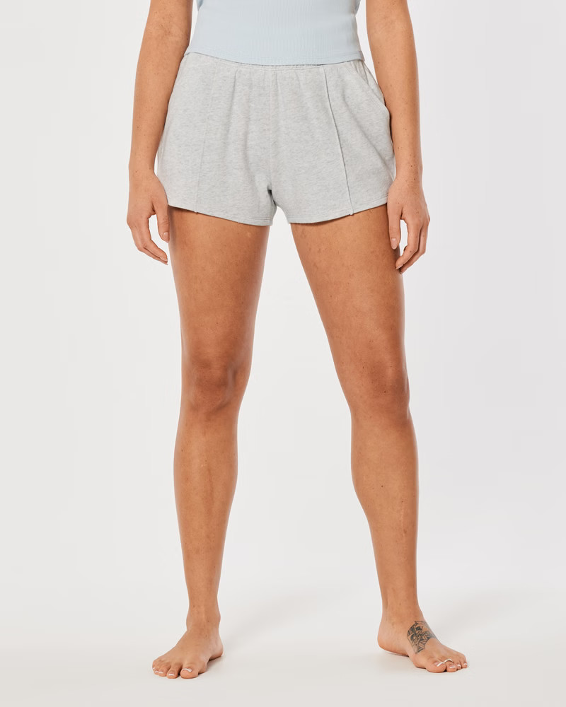 Gilly Hicks Active Essentials Ultra High-Rise Fleece Shorts | Hollister (US)