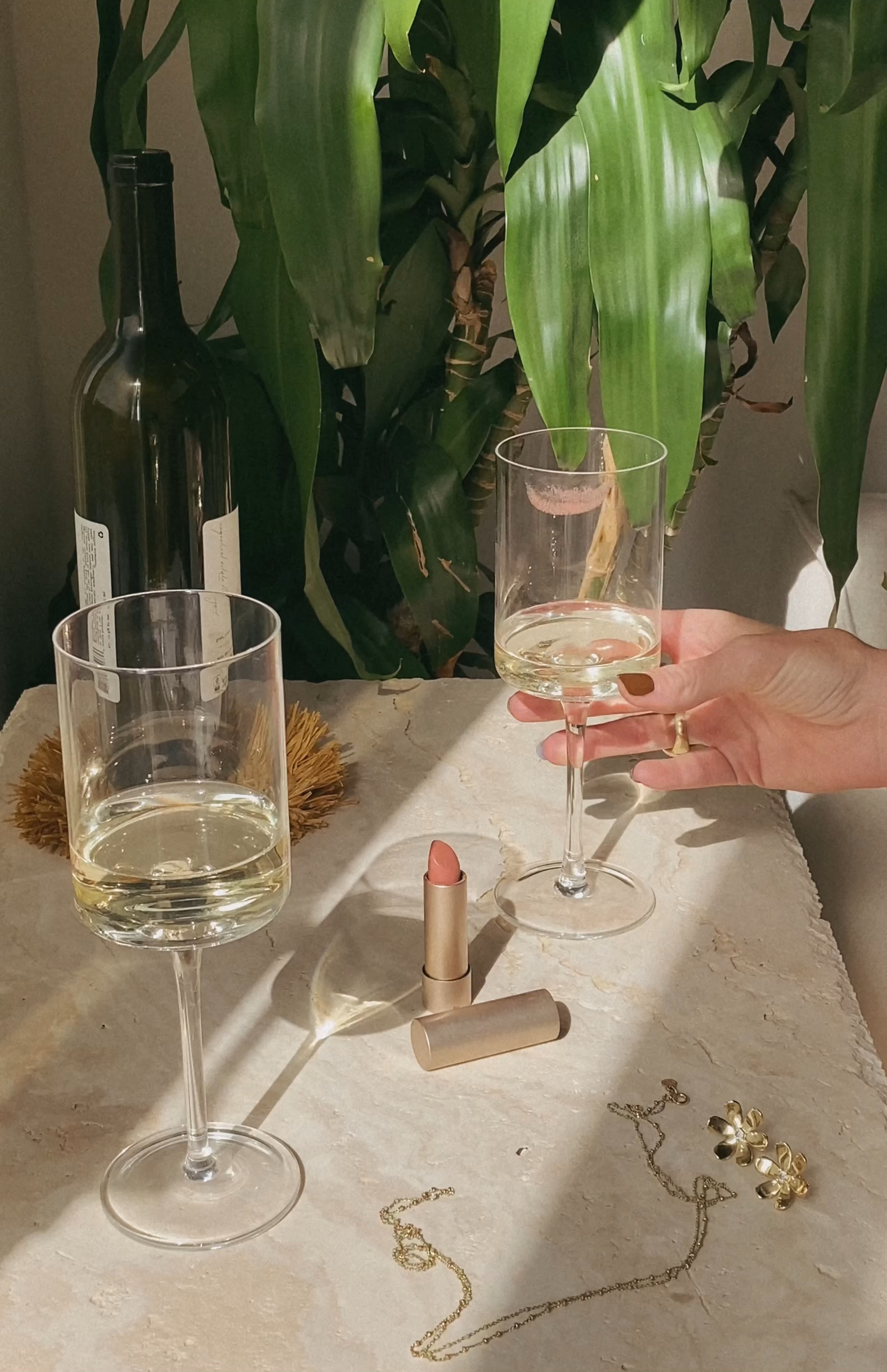 Sunny evening sips with my favorite wine glasses 🍷 #westelm #interiorinspo 

#LTKhome