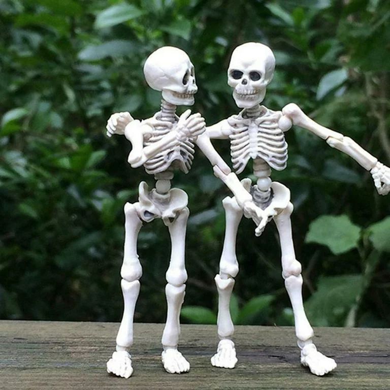Figure Mini Toy Model Halloween Human Movable Full Skeleton Body Novelty Funny Toy | Walmart (US)