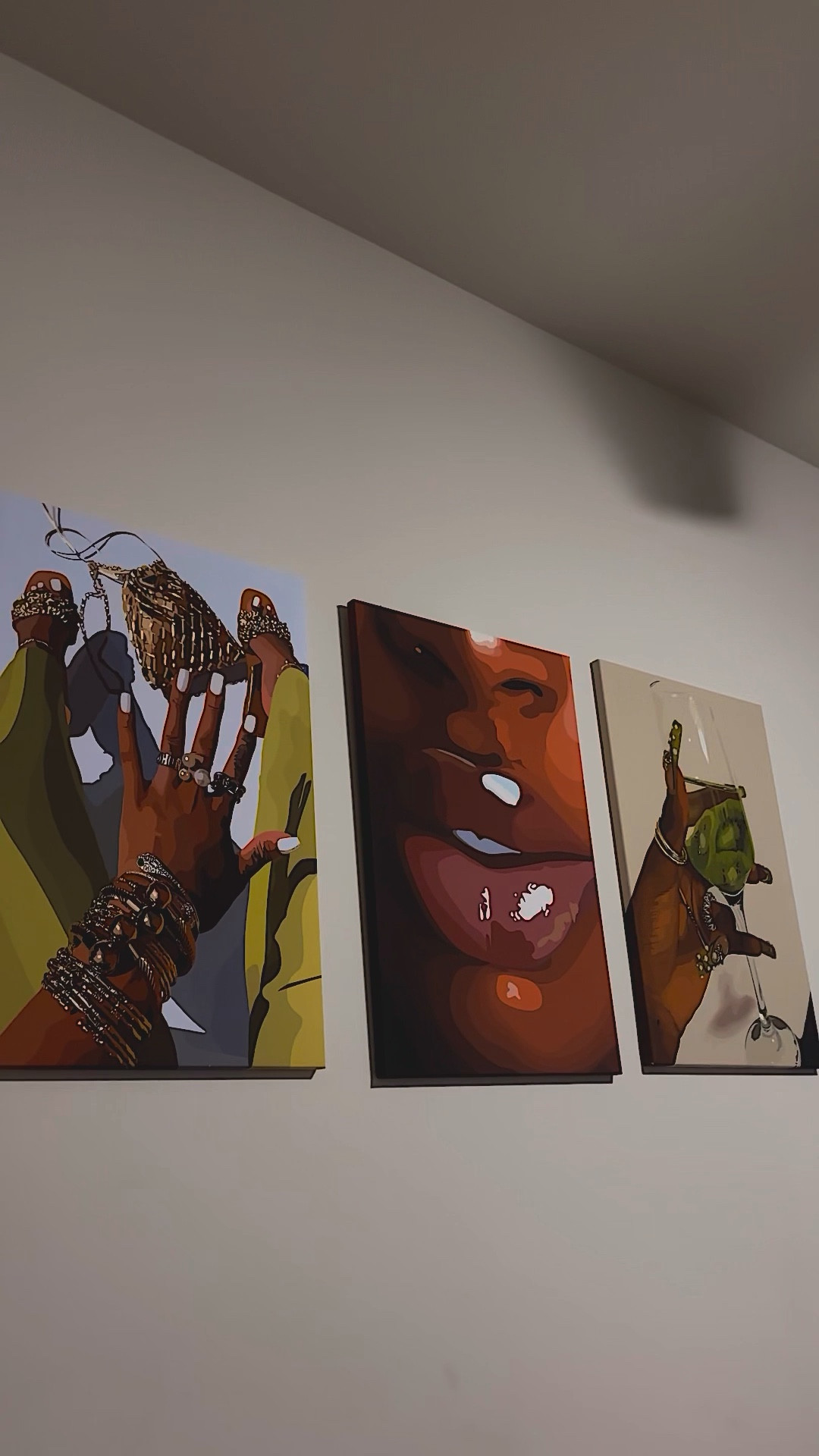 Decided to change out my wall art in my living room 😍 im lowkey thinking about changing my place to art museum vibes 

#LTKStyleTip #LTKFindsUnder50 #LTKHome