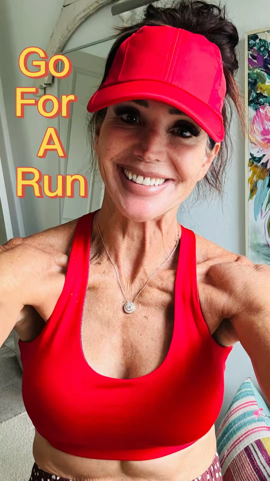 What I wore to run 8 miles today!  So nice to have cooler temps (90’s lol) 😂

#LTKfitnessgoals #LTKootd #LTKActive