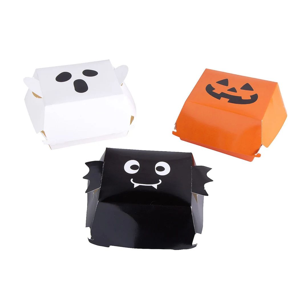 Spooky 12-pieces Halloween Burger Take Out Boxes - Etsy | Etsy (US)