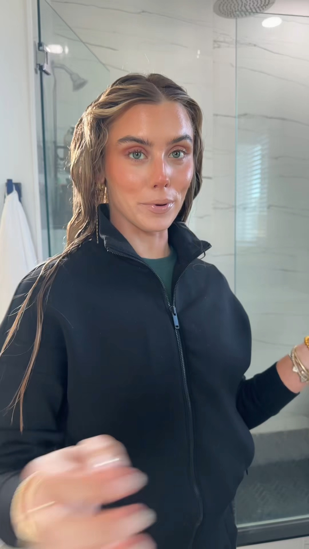 Post shower hair wash routine 💆‍♀️ the products I use post shower change every shower but these are some of my favorites for sure. My code for in common beauty is SLOANE. 

#LTKBeauty #LTKgrwm #LTKSaleAlert