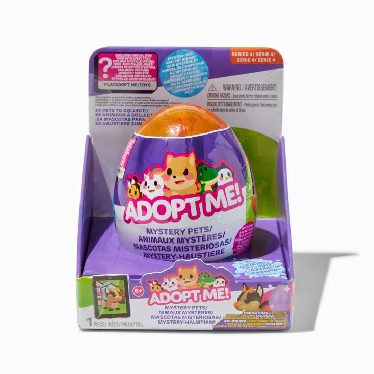 Adopt Me!™ Series 4 Mystery Pets Blind Bag - Styles Vary | Claire's (UK)