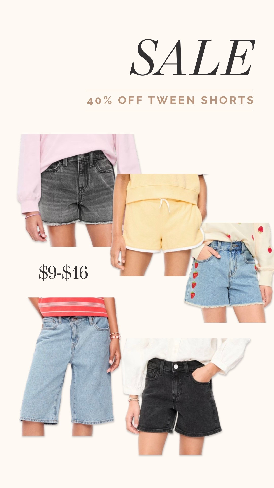 40% off tween shorts!

#LTKmomlife #LTKSaleAlert #LTKKids