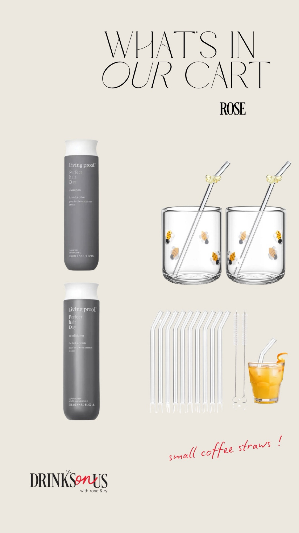 Products mentioned in S02: Episode 16 of Drinks On Us, “Whats In Your Cart?” segment!! 

#LTKFindsUnder50 #LTKHome #LTKBeauty