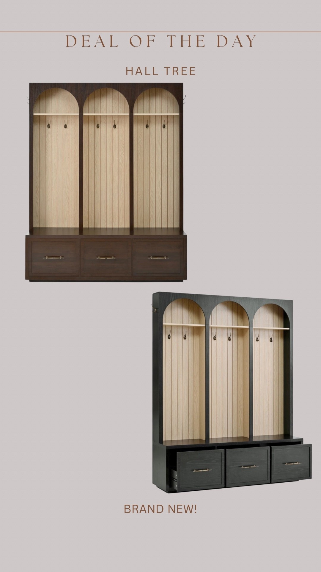 Brand new Wayfair hall tree!!!!! Only has 5⭐️ reviews!!! What a stunning piece & the price is shocking 🤯🙌🏻🙌🏻🙌🏻 


#LTKHome #LTKSaleAlert #LTKStyleTip