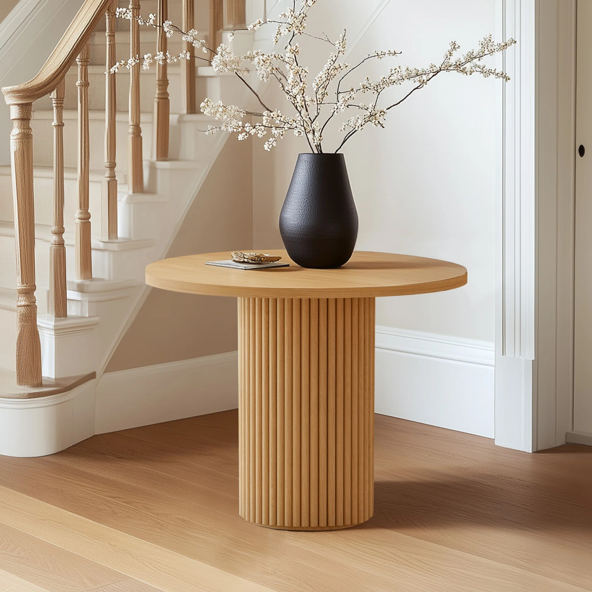Astraea Round Wood Dining Table | Wayfair North America