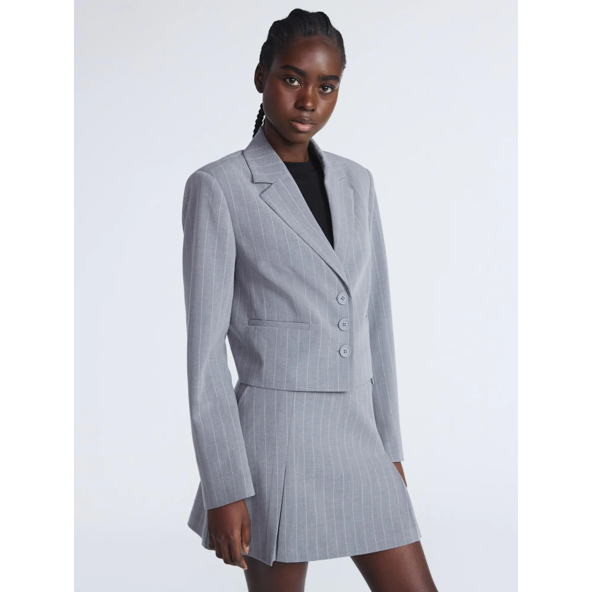 Scoop Women’s Cropped Blazer, Sizes XS-XXL | Walmart (US)