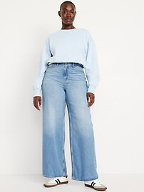 High-Waisted Baggy Wide-Leg Jeans | Old Navy (US)