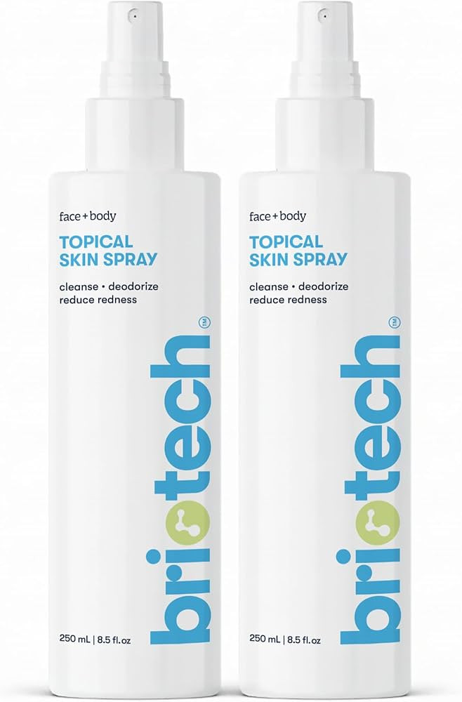 BRIOTECH Topical Skin Spray, Hypochlorous Acid Spray for Sensitive Skin, HOCl Facial Mist, Full B... | Amazon (US)