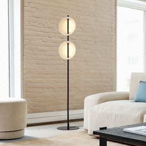 Alisha LED Floor Lamp (62") | West Elm (US)