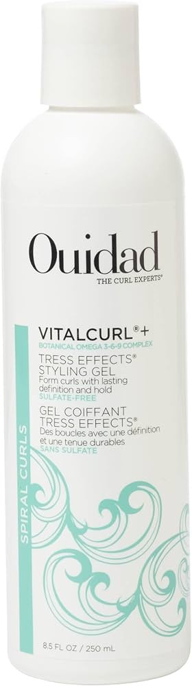 Ouidad VitalCurl+ Tress Effects Styling Gel for Spiral Curls - Lasting Definition and Strong Hold... | Amazon (US)