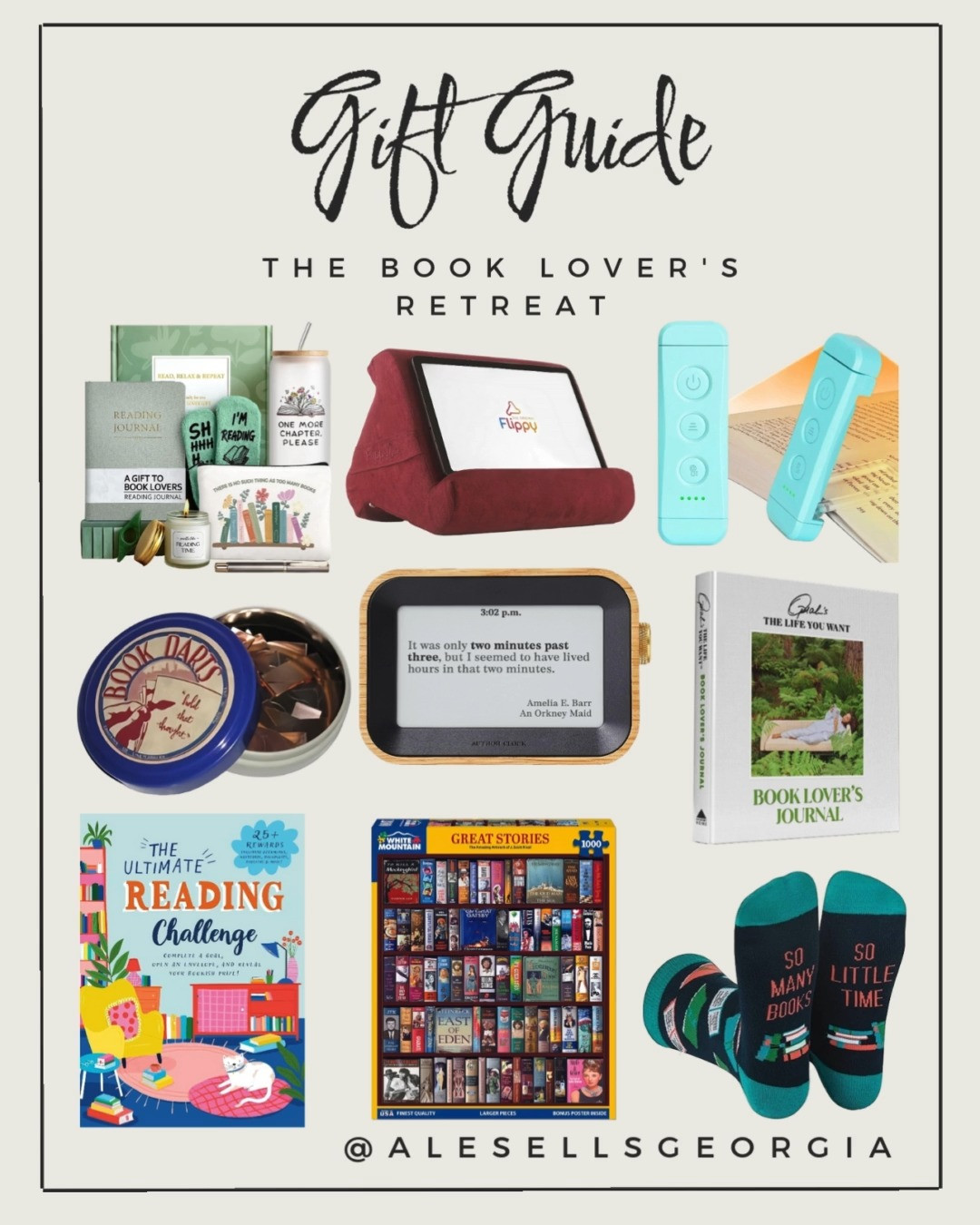 The ultimate gift guide for the book lover’s retreat! Shop these cozy essentials and clever accessories for your favorite reader. #booklover #giftguide #bookish 

 #LTKGiftGuide #LTKHoliday #LTKSaleAlert