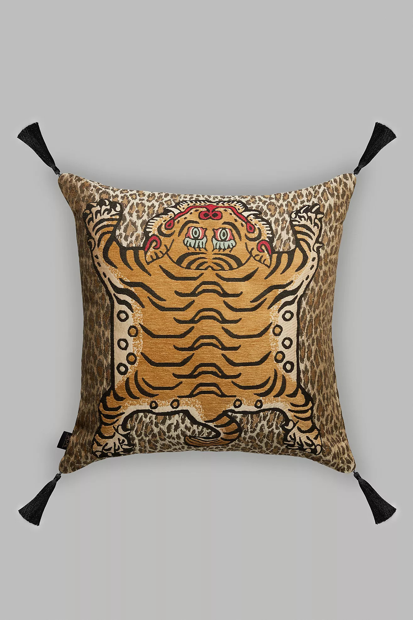House of Hackney Wild Saber Jacquard Pillow | Anthropologie (US)