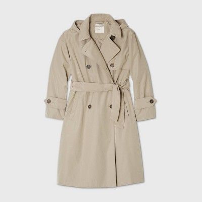 Women's Trench Coat - A New Day™ Khaki | Target