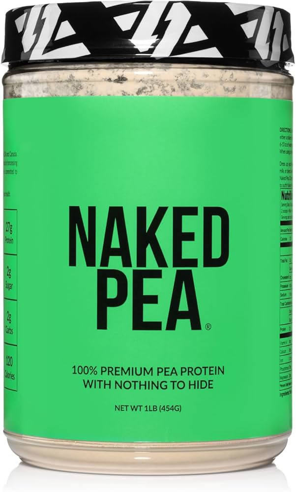 NAKED nutrition Naked Pea - Pea Protein Isolate - Plant Based, Vegetarian & Vegan Protein. Easy t... | Amazon (US)
