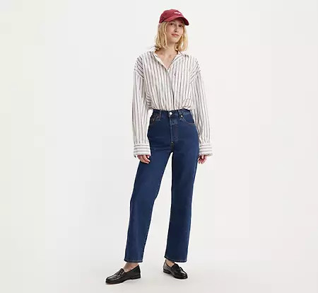 Ribcage Straight Ankle Jeans | Levi's (UK)