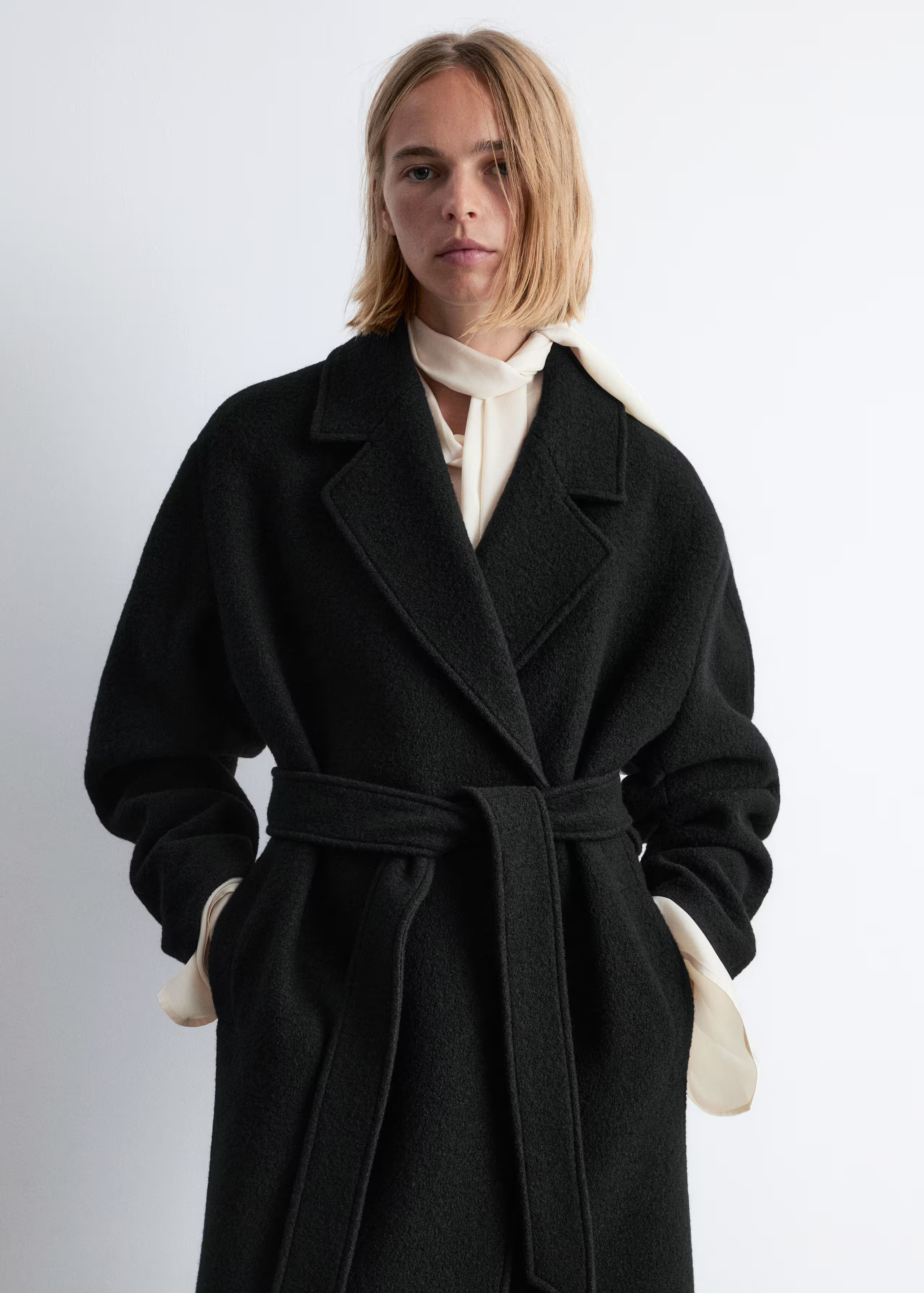 Voluminous Belted Wool Coat | & Other Stories UK