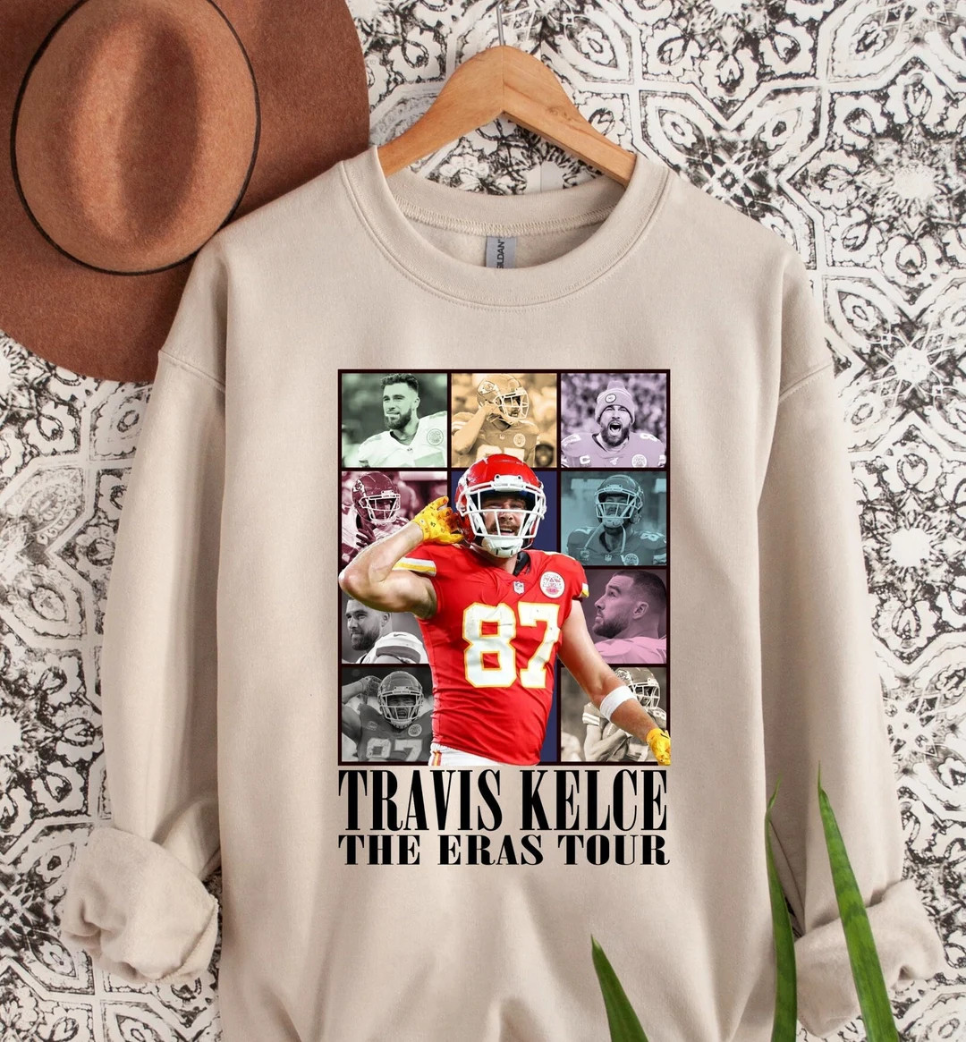 Travis Kelce the Eras Tour Sweatshirt Travis Kelce Shirt - Etsy | Etsy (US)