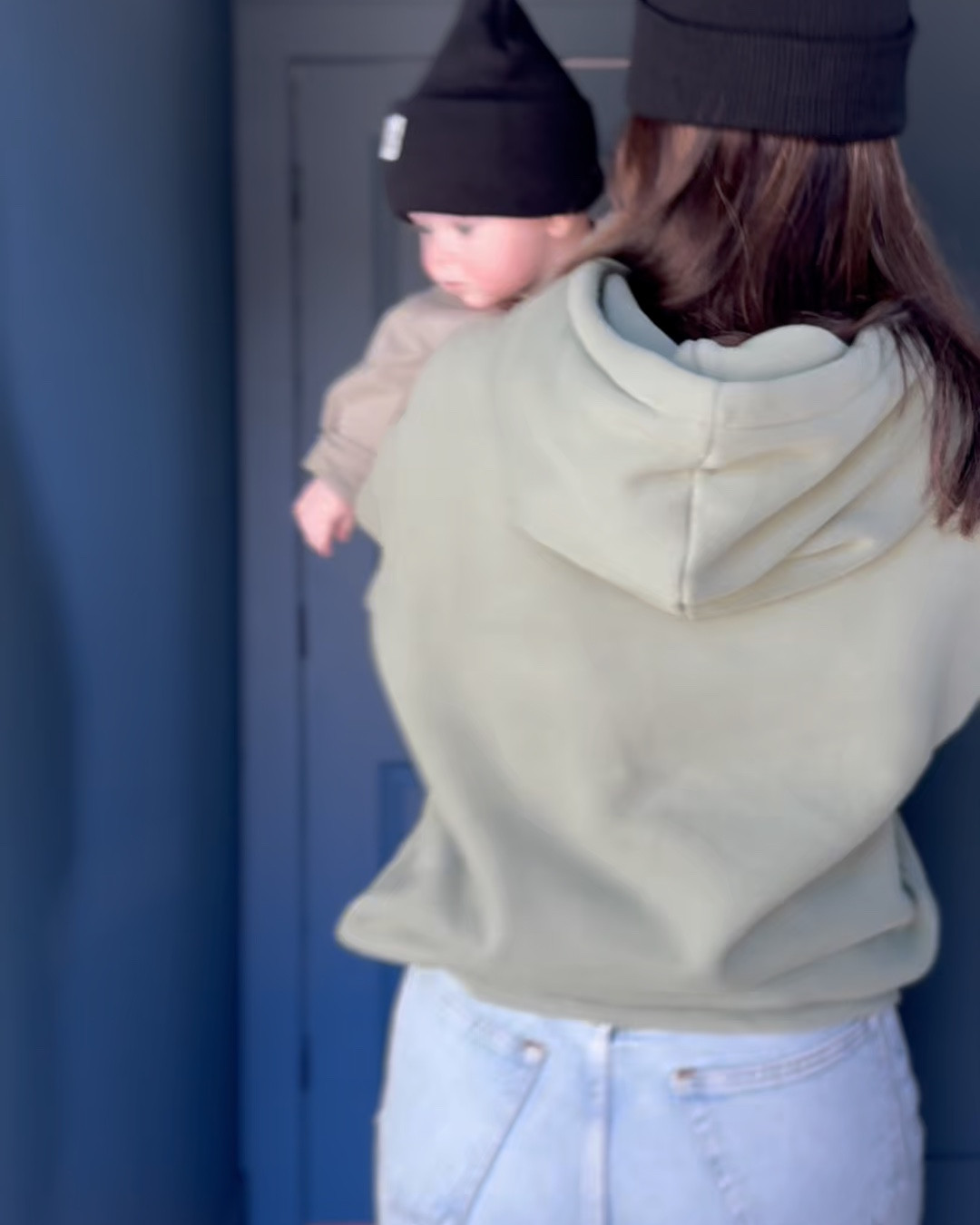 Mom and mini OOTD. 
Who says mom can’t match with their little boys! #momootd #babyboyootd